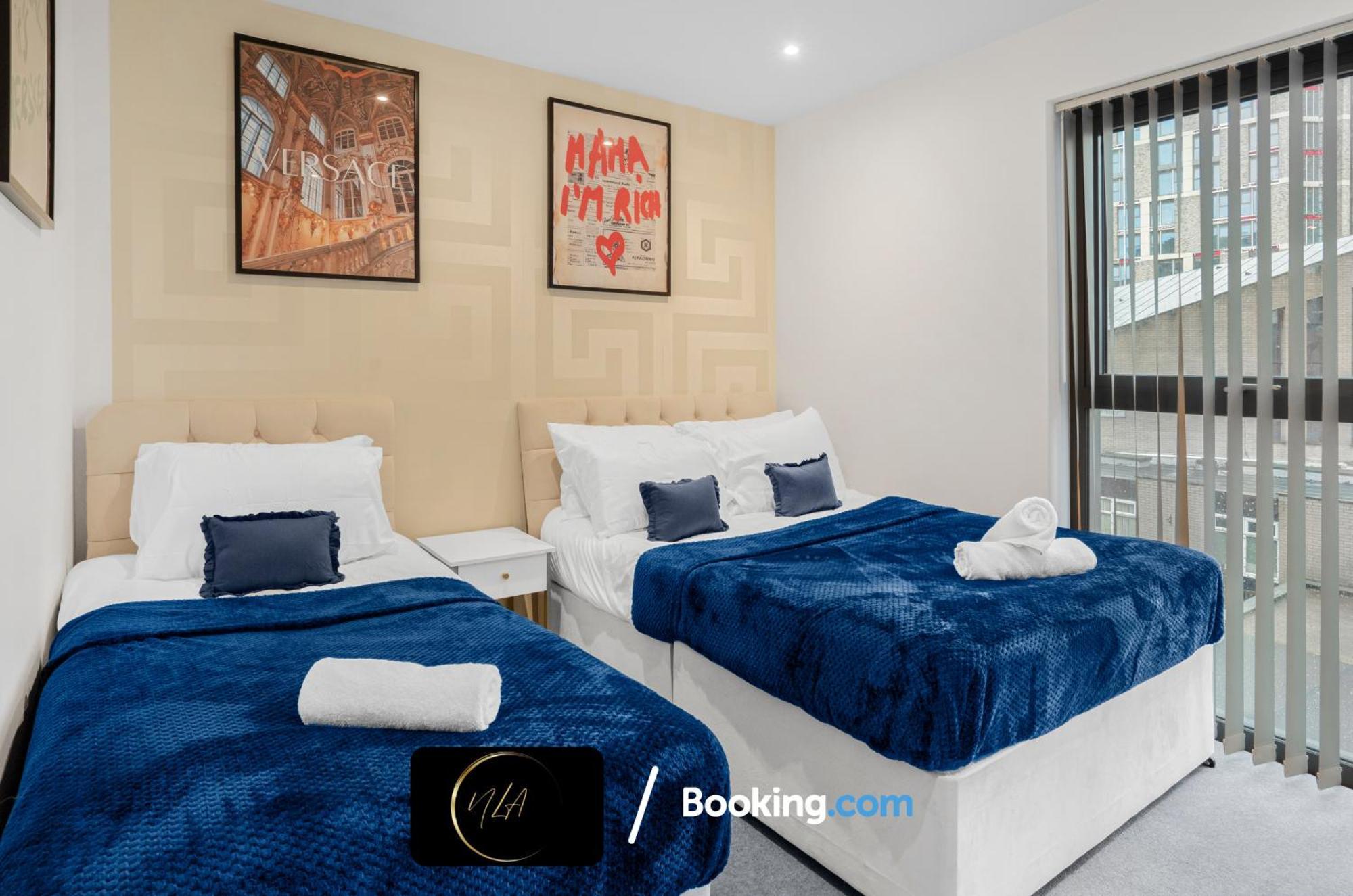 Centre With Free Parking, Netflix And Wifi - Suitable For Contractors And Families - By Noor Luxury Apartment