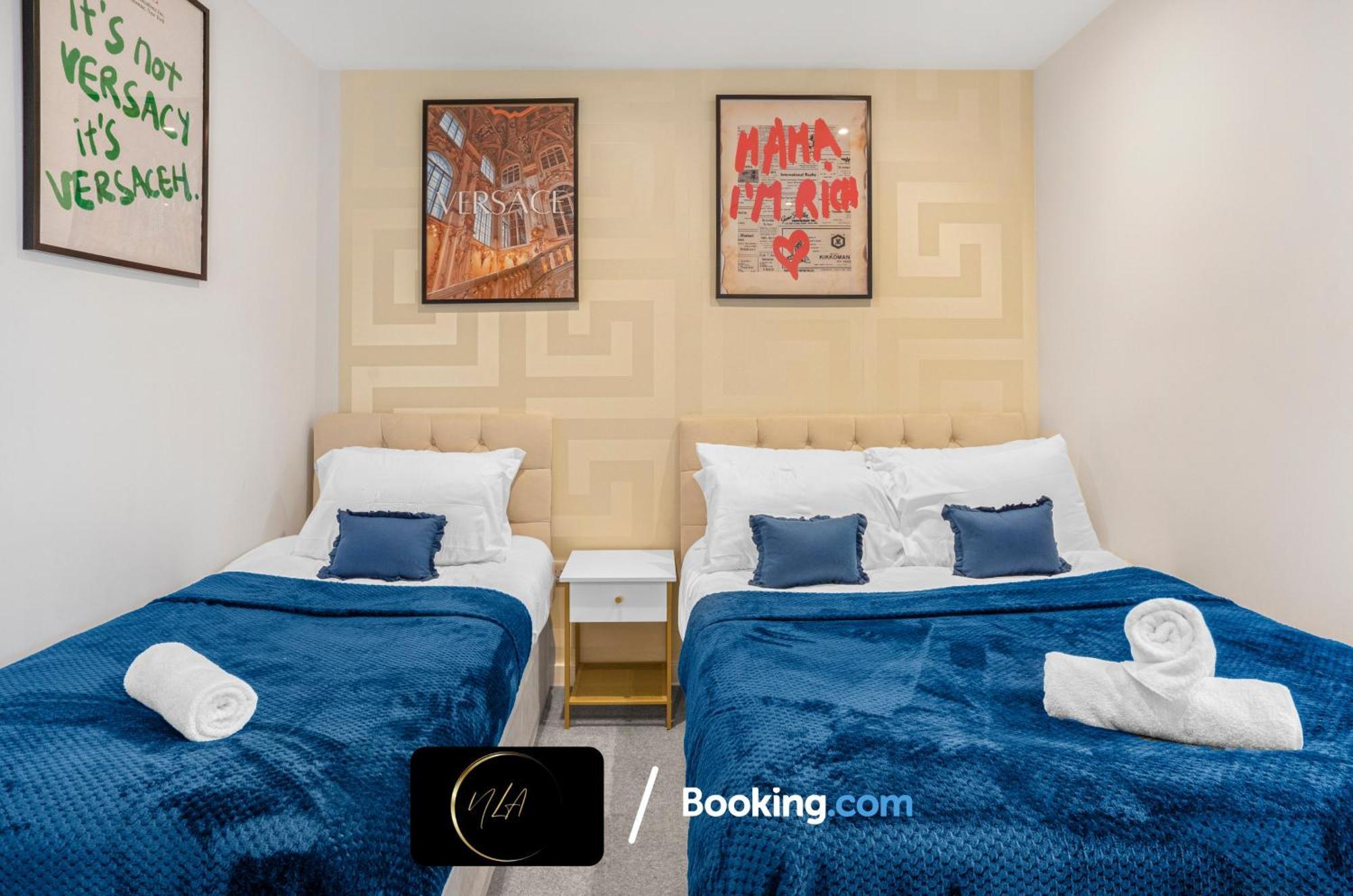 Apartment Centre With Free Parking, Netflix And Wifi - Suitable For Contractors And Families - By Noor Luxury *