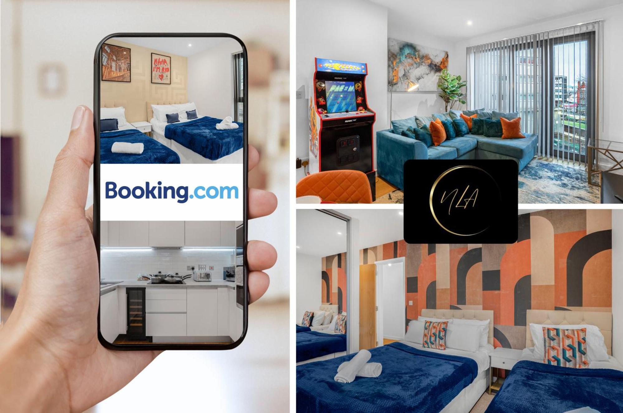 Centre With Free Parking, Netflix And Wifi - Suitable For Contractors And Families - By Noor Luxury * Birmingham